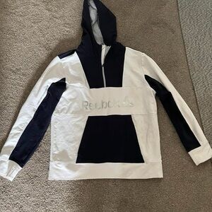 Reebok Black and White Hoodie